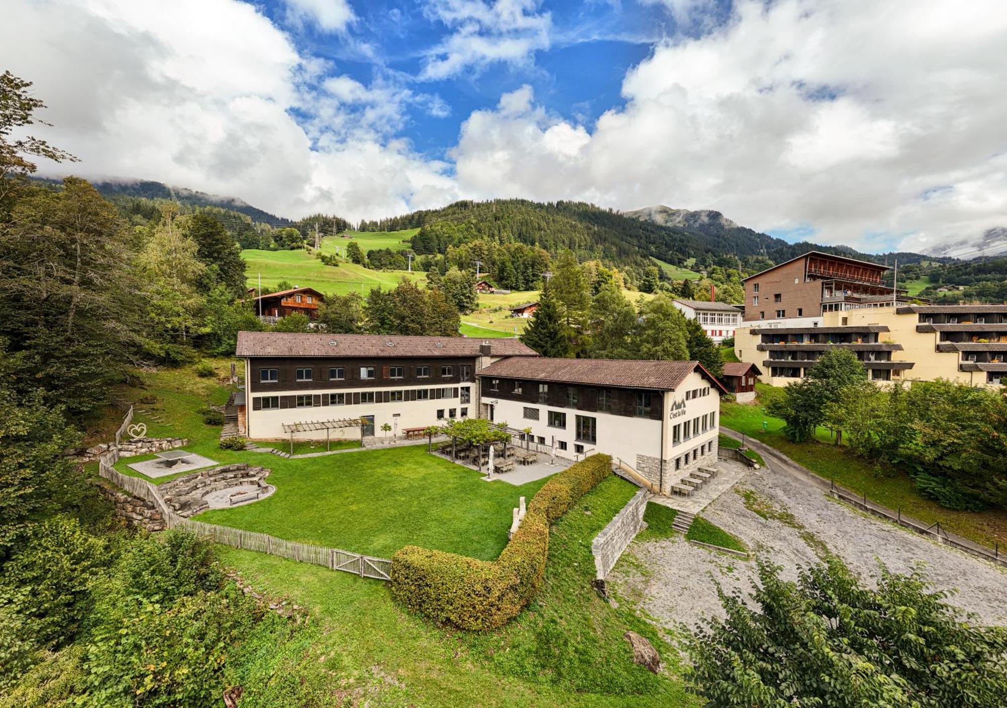 Family & Mountain Lodge C'Est La Vie Hasliberg Exterior foto